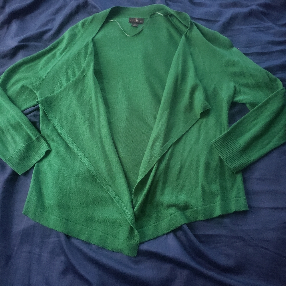 Worthington | Petite Medium | Kelly Green Cardigan